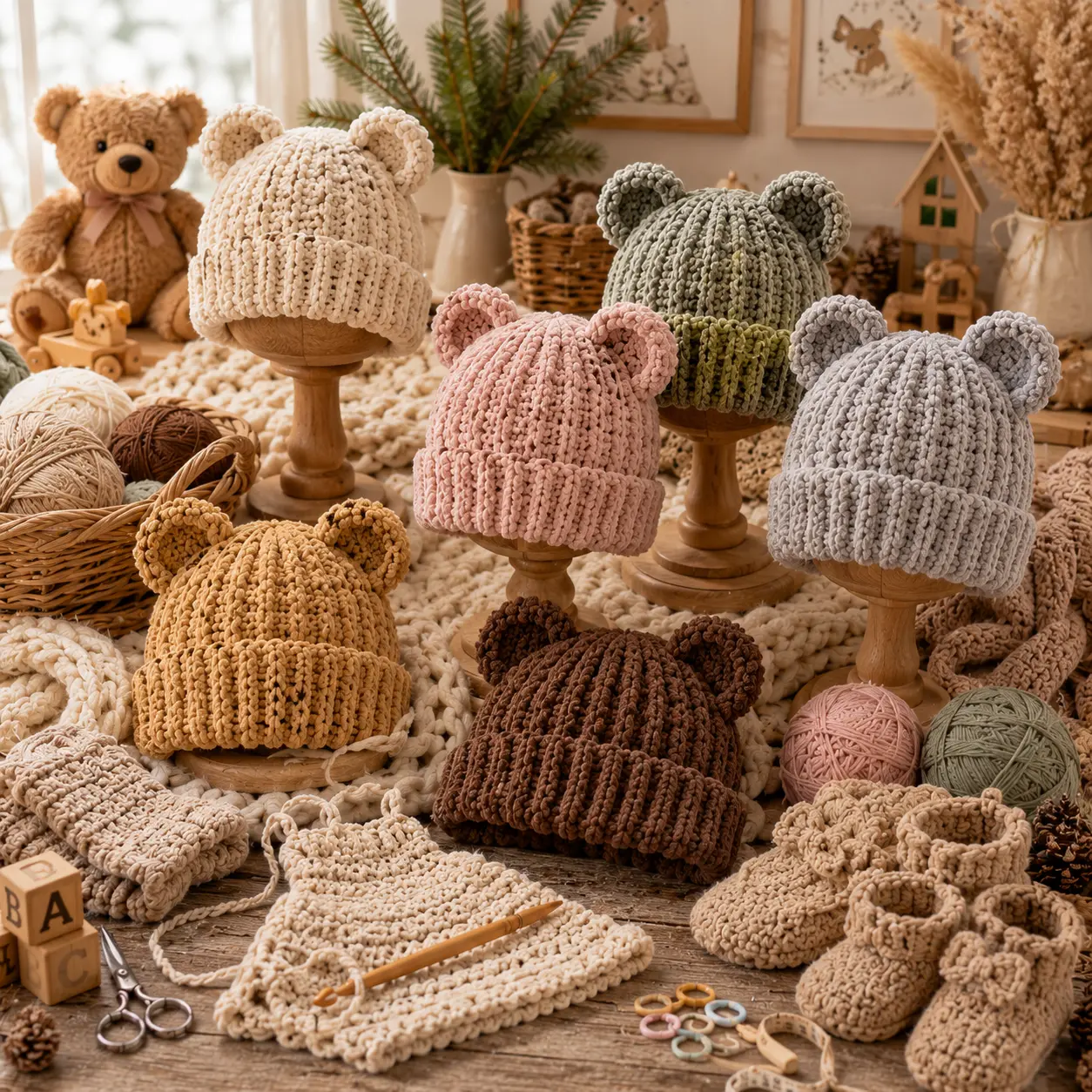 Bear Ear Beanie