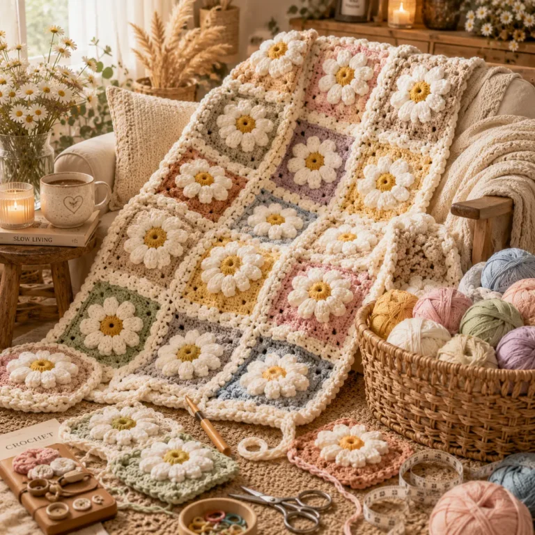 Daisy Fields Blanket