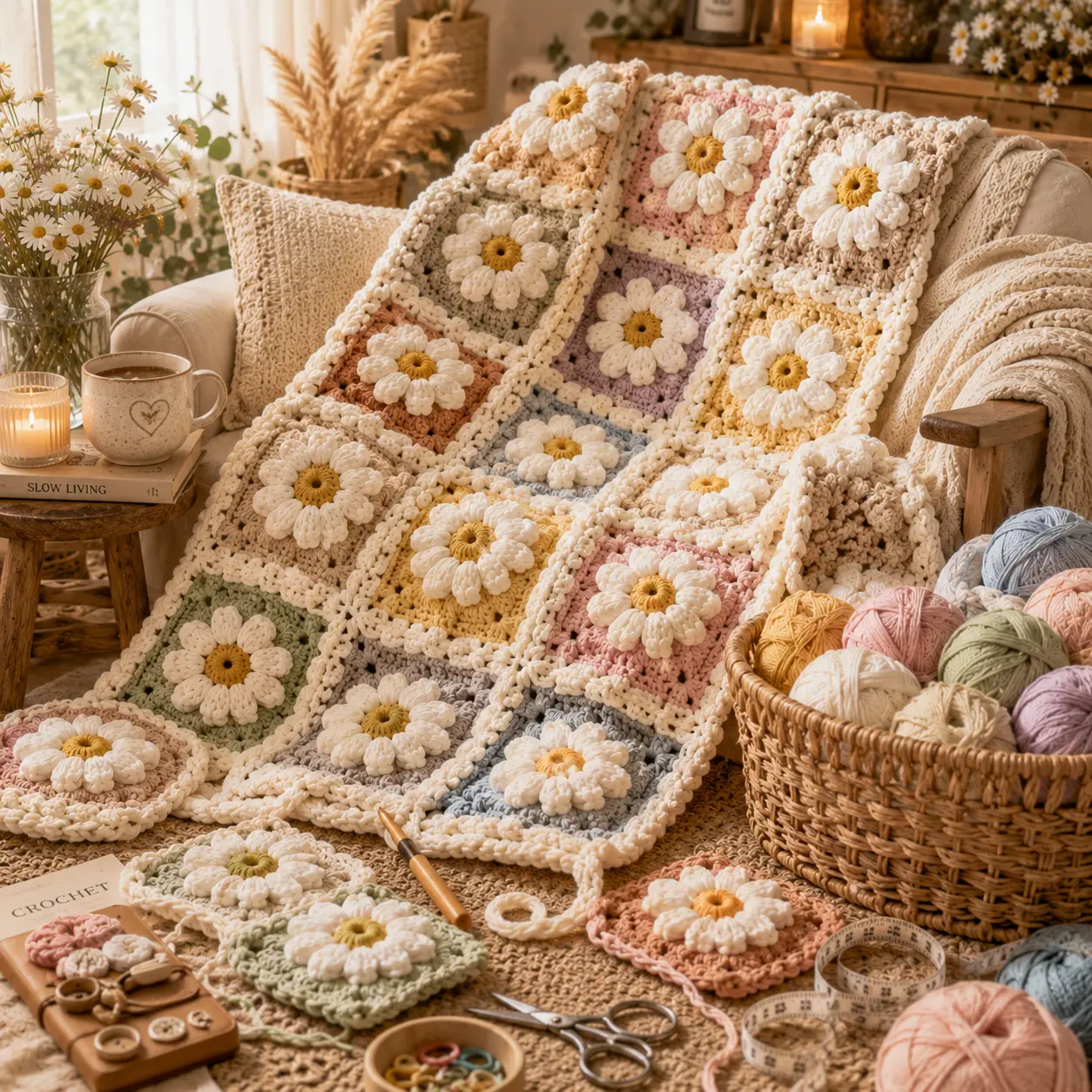 Daisy Fields Blanket