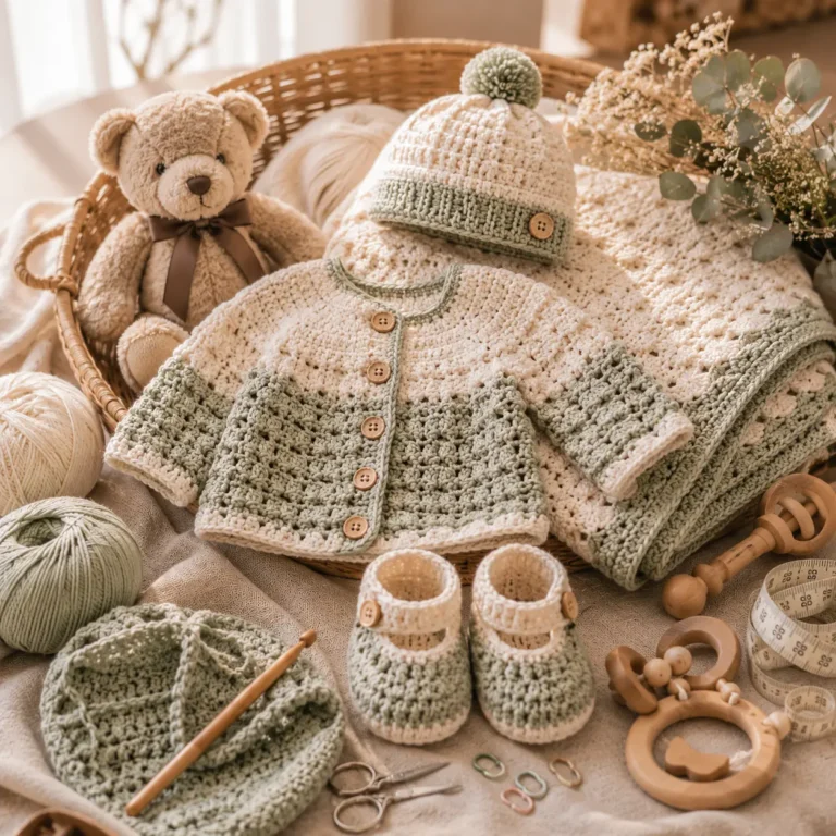 Crochet a Baby Set