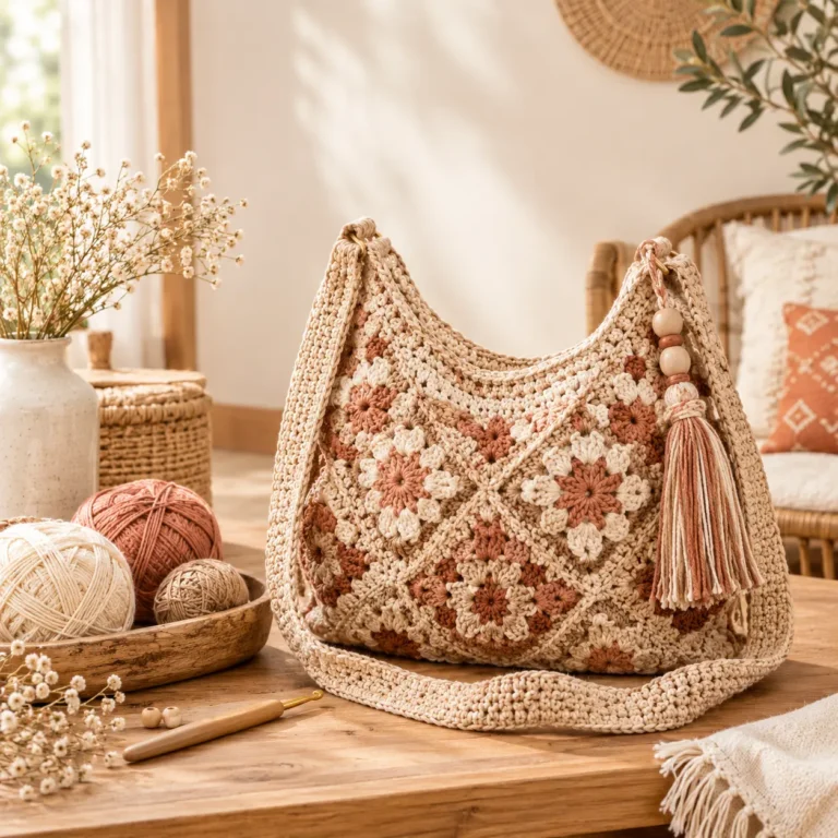 Boho Crochet Bag