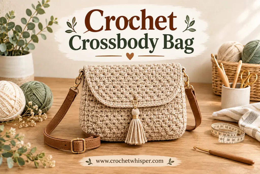 Crochet Crossbody Bag