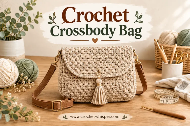 Crochet Crossbody Bag