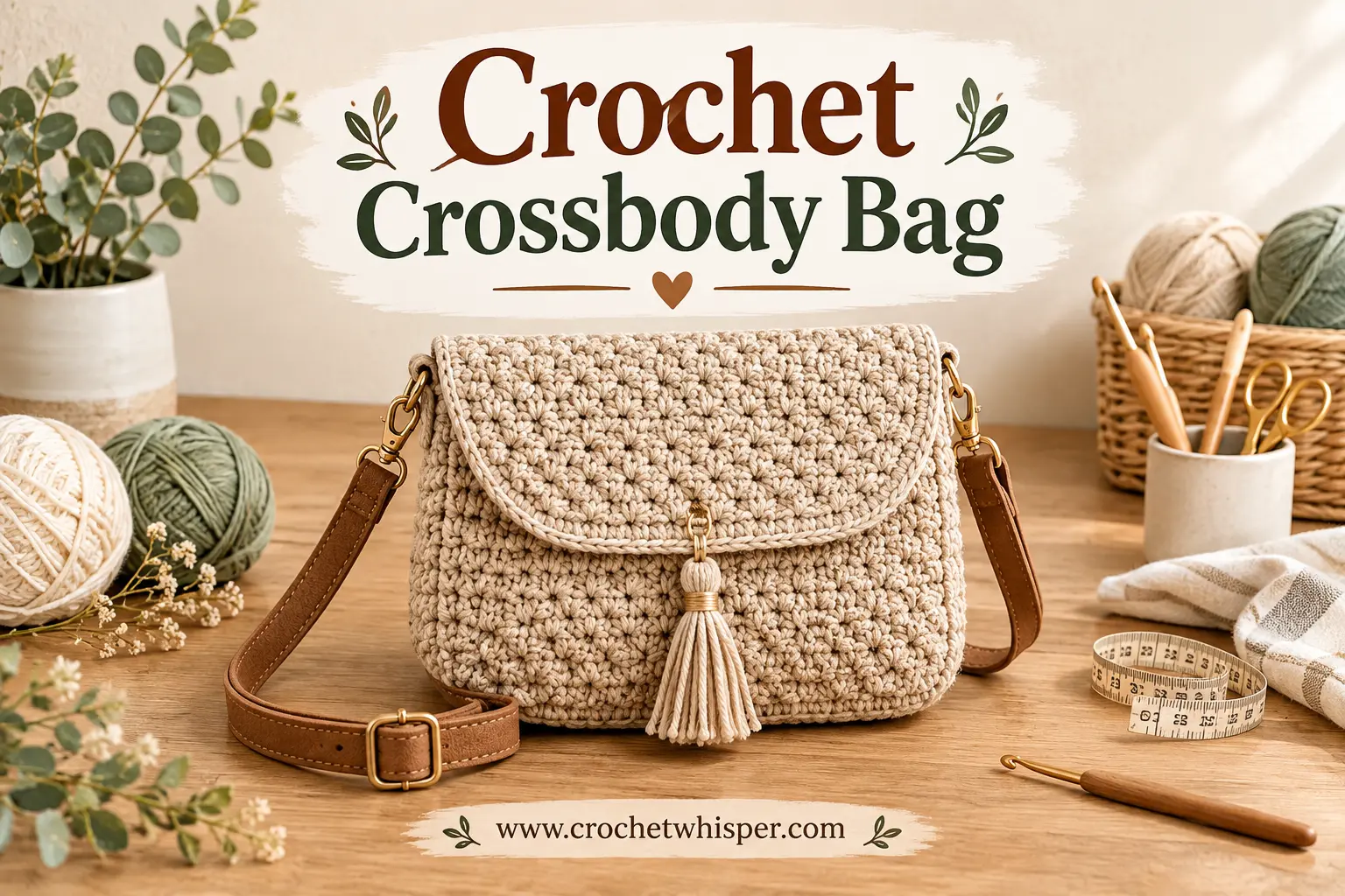 Crochet Crossbody Bag