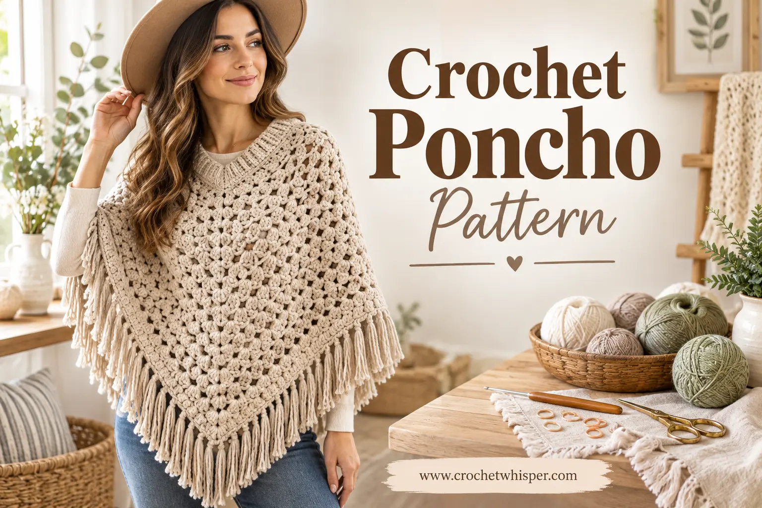Crochet Poncho Pattern
