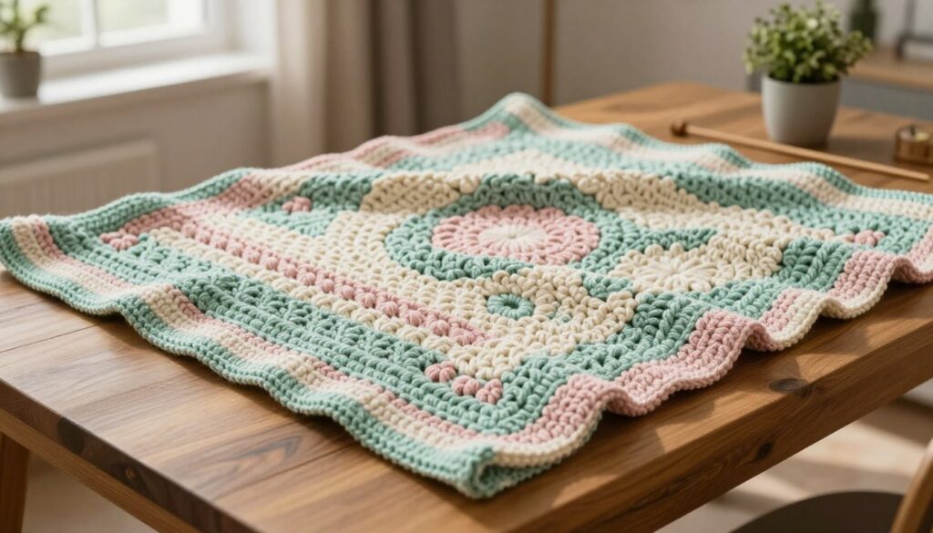 blocking crochet blanket blocking crochet blanket
